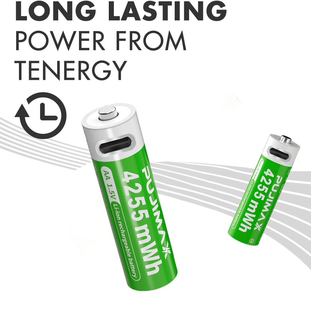 AA/AAA Type-C 1.5V Rechargeable Lithium Battery