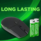 PUJIMAX 12/8/6/4 AA lithium-ion batteries 1.5V 4255MWh capacity TYPE-C interface USB charging, suitable for mouse, game controller, remote control, audio system, alarm clock, flashlight, electronic scale, toys. [Comes with data cable and box]