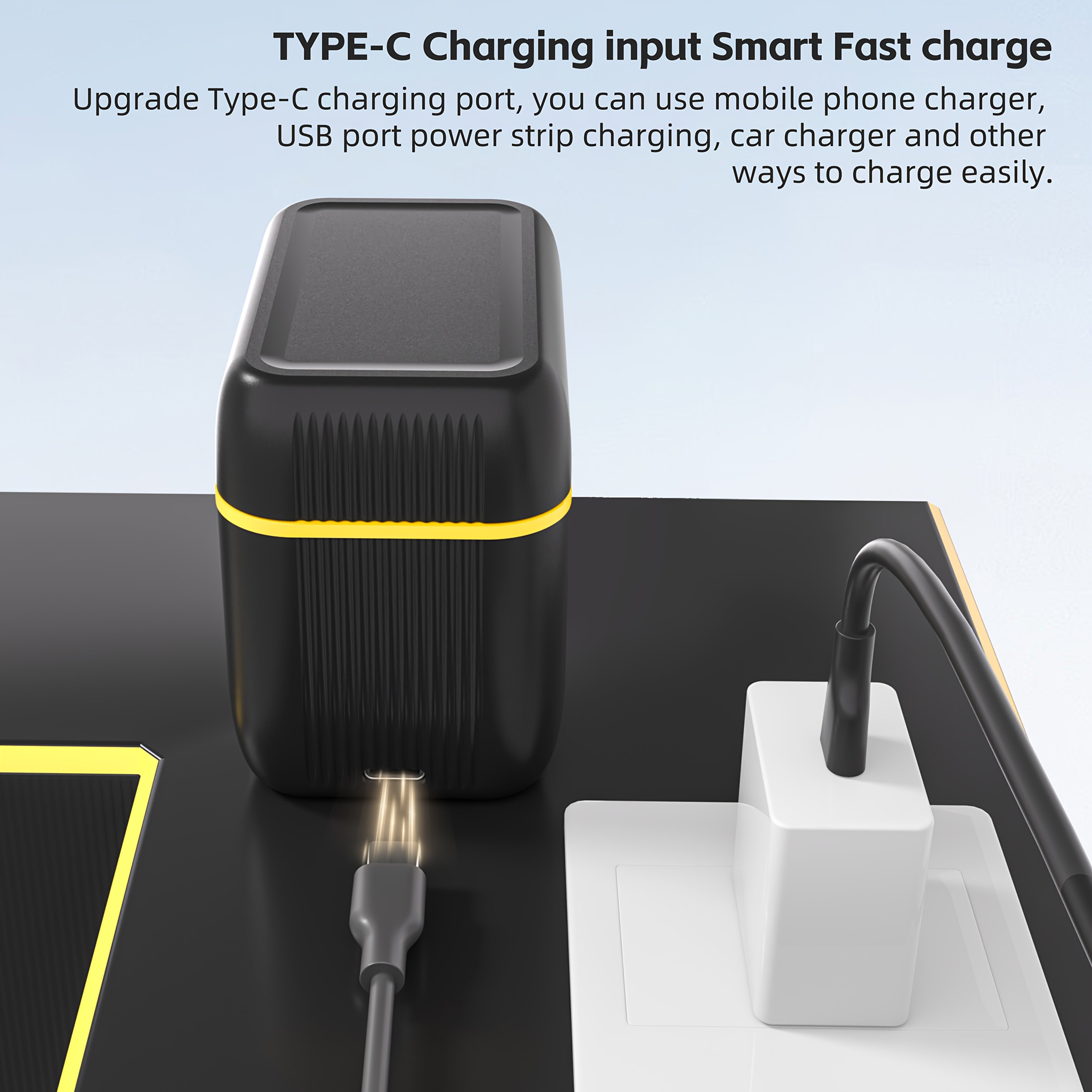 PUJIMAX AA8 rechargeable lithium battery + 8-slot charging case, 4255mWh fast charging 1.5V battery, AA and AAA charging lithium battery with integrated smart fast charging box [Only supports 1.5V rechargeable lithium battery]